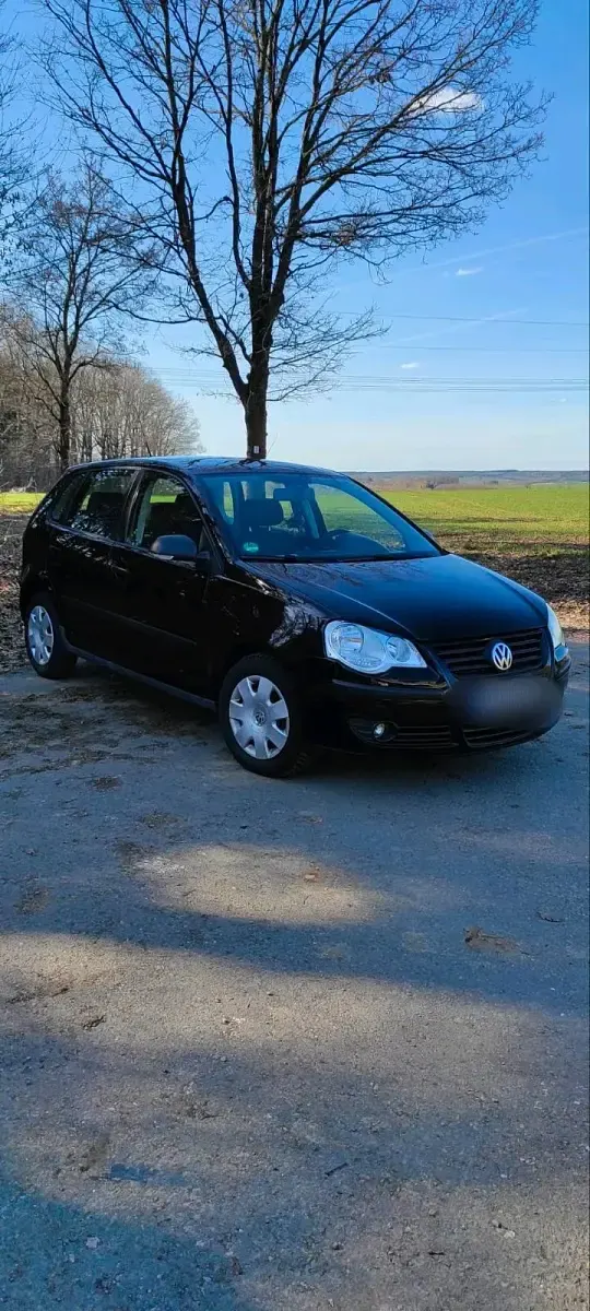 Gebraucht VW Polo 54 PS (39 kW) 2007 Schwarz Kleinwagen