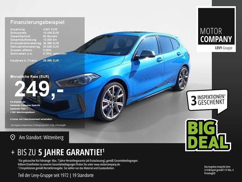 Gebraucht BMW 135 Comfort Edition 306 PS (225 kW) 2019 Misano blau metallic Kleinwagen