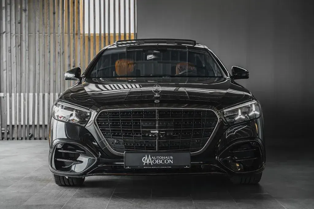 Neu Mercedes S580 Premium Plus 537 PS (394 kW) 2026 Schwarz Limousine