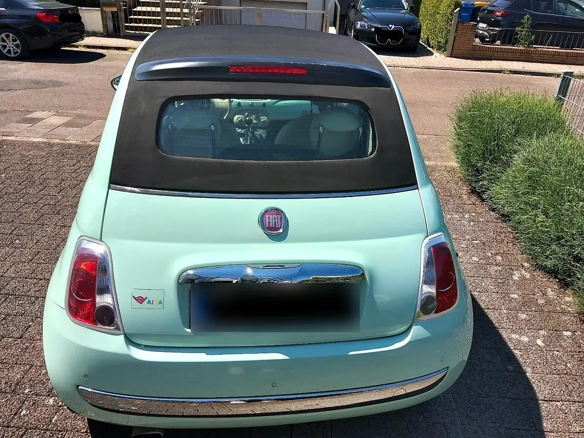 Gebraucht Fiat 500 2014 Grün Coupé