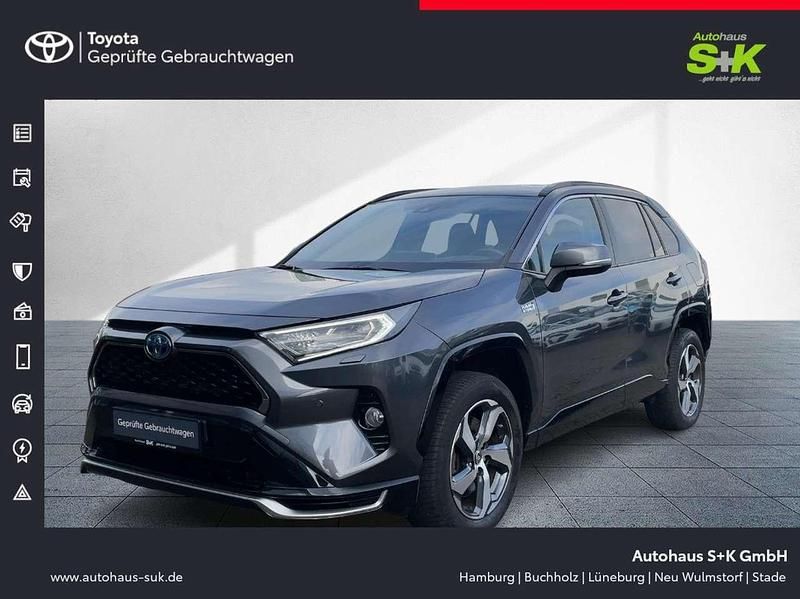 Grau Gebraucht 2021 Toyota RAV4 Hybrid SUV | 36.780 € (Fairer Preis) - Bild 1/4