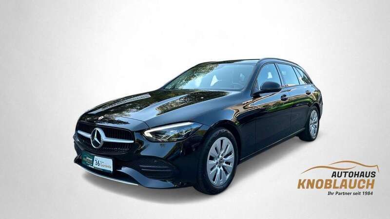 Schwarz Gebraucht 2022 Mercedes C200 Limousine | 26.990 € (Superpreis) - Bild 1/2
