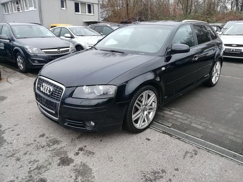 Gebraucht Audi A3 S-Line 170 PS (125 kW) 2008 Schwarz Kleinwagen