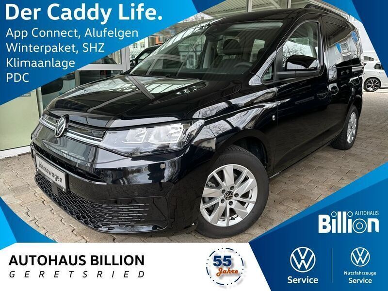 Deep black perleffekt Gebraucht 2023 VW Caddy Life Van / Kleinbus | 28.990 € (Etwas zu teuer) - Bild 1/3