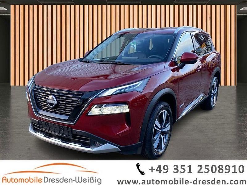 Rot rot (metallic) Gebraucht 2024 Nissan X-Trail Tekna SUV | 32.980 € (Superpreis) - Bild 1/4