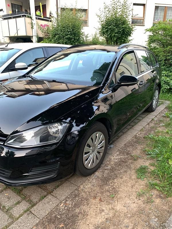 Gebraucht VW Golf VII 110 PS (80 kW) 2014 Schwarz Kombi