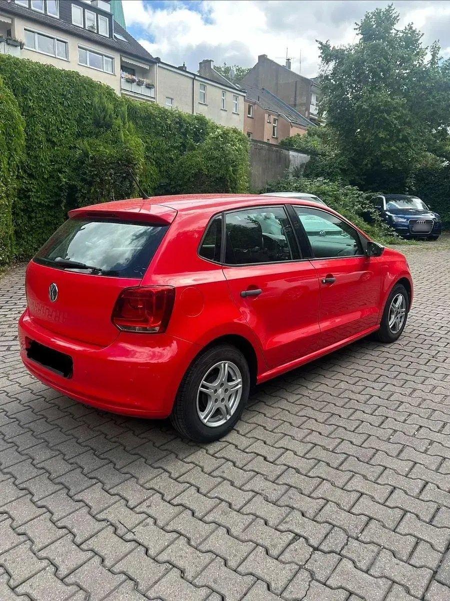Gebraucht VW Polo 69 PS (50 kW) 2010 Rot Kleinwagen