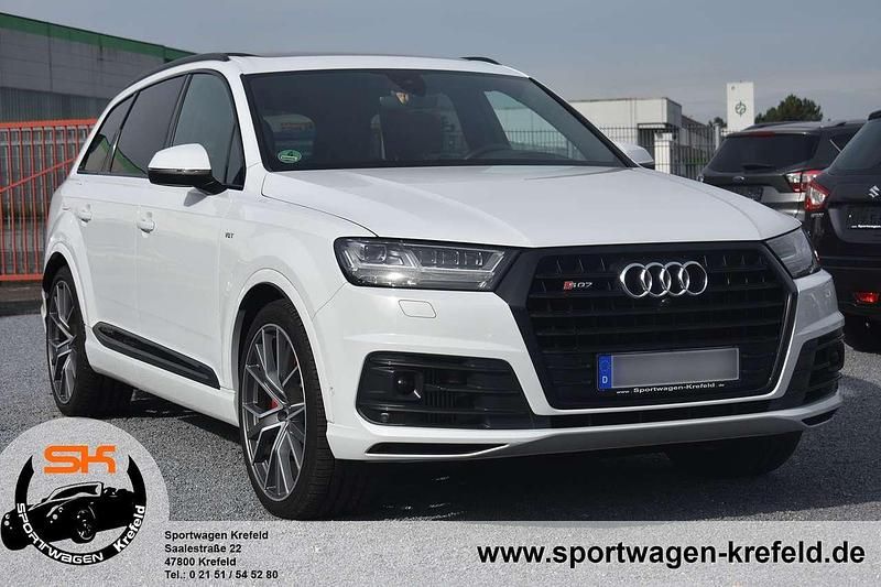 Gebraucht Audi SQ7 435 PS (319 kW) 2018 Gletscherweiß metallic SUV