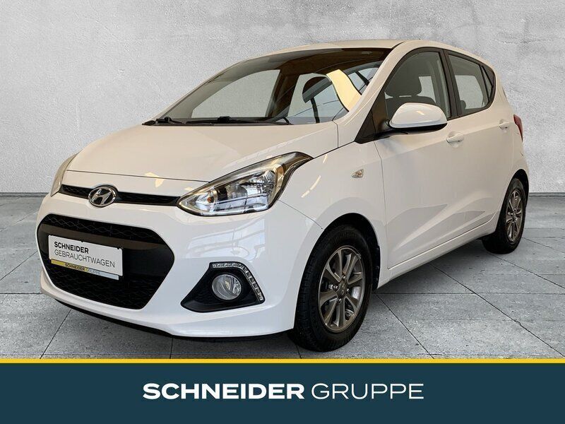Gebraucht Hyundai i10 Edition 87 PS (63 kW) 2014 Weiß Kleinwagen