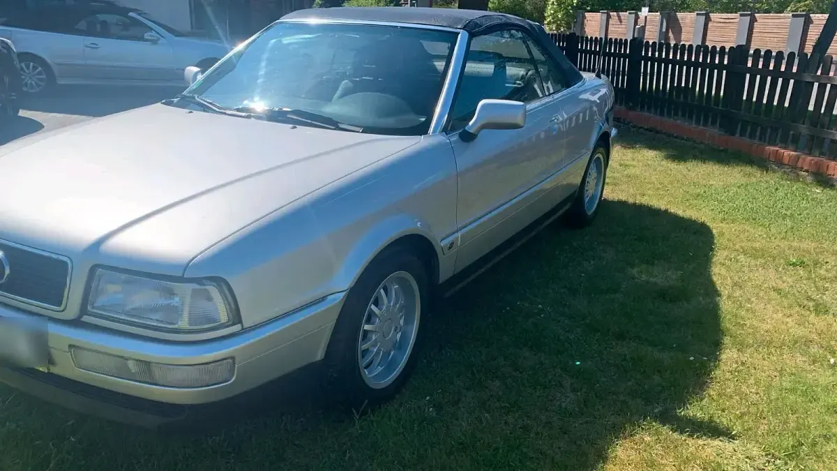 Gebraucht Audi 80 112 PS (82 kW) 1994 Silber Cabrio