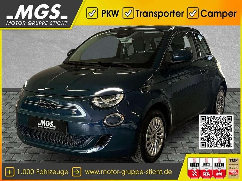 Ozean grün Gebraucht 2021 Fiat 500e Action Kleinwagen | 10.770 € (Fairer Preis) - Bild 1/4