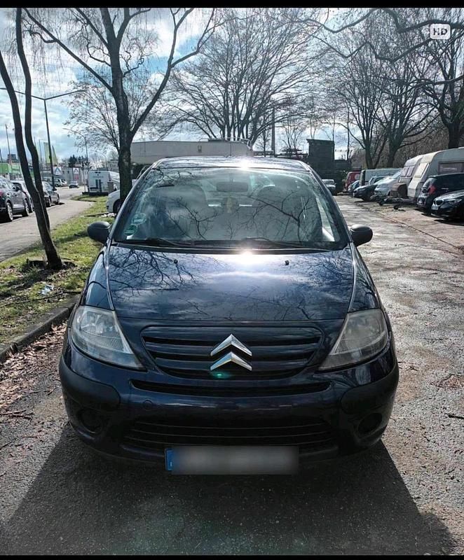 Blau Gebraucht 2007 Citroën C3 Kleinwagen | 470 € (Superpreis) - Bild 1/4