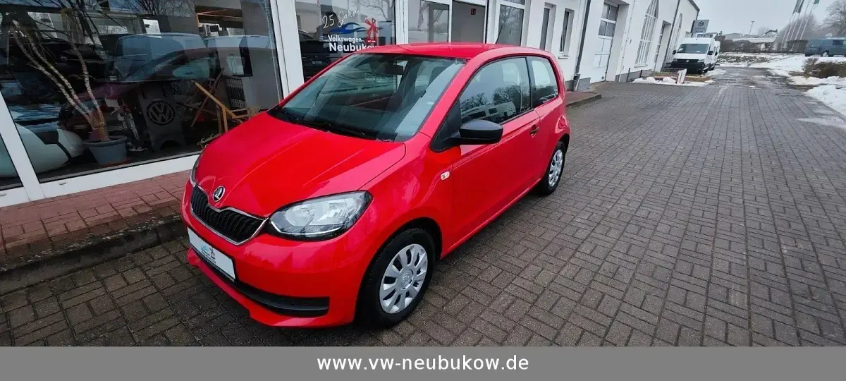 Gebraucht Skoda Citigo Active 60 PS (44 kW) 2019 Rot Kleinwagen