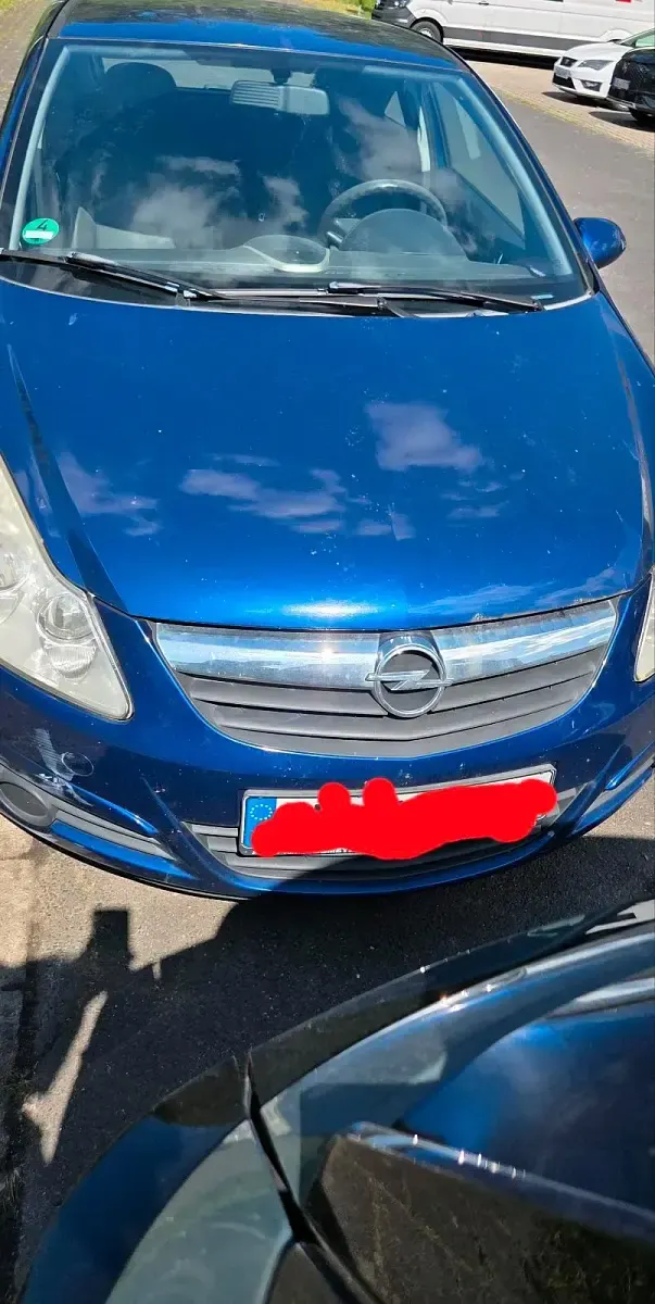 Gebraucht Opel Corsa 60 PS (44 kW) 2009 Blau Kleinwagen