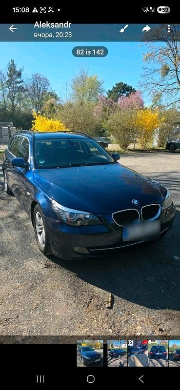 Gebraucht BMW 520 170 PS (125 kW) 2010 Blau Kombi