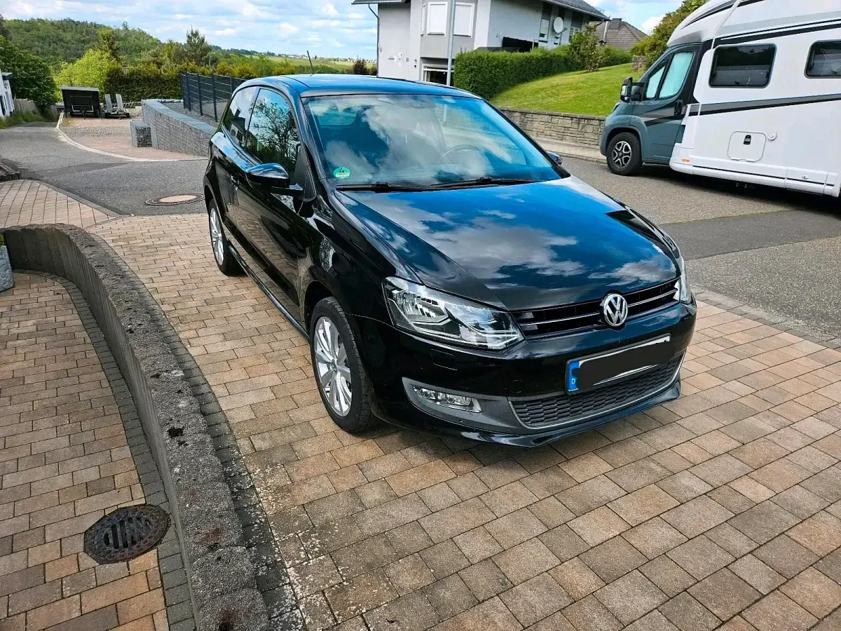 Gebraucht VW Polo Style 86 PS (63 kW) 2011 Schwarz Kleinwagen