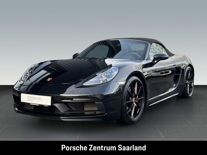 Tiefschwarzmetallic (metallic) Gebraucht 2024 Porsche Boxster Cabrio | 92.900 € (Superpreis) - Bild 1/4