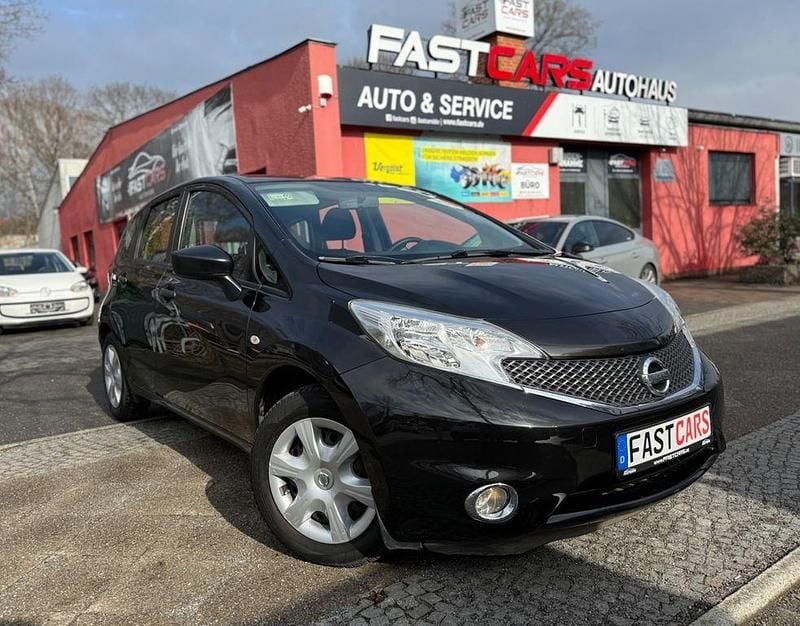 Gebraucht Nissan Note Visia 80 PS (58 kW) 2015 Schwarz Kleinwagen