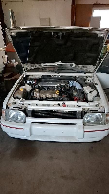 Gebraucht Ford Escort Cabriolet 90 PS (66 kW) 1987 Weiß Cabrio