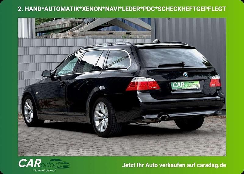 Gebraucht BMW 520 Exclusive 177 PS (130 kW) 2010 Schwarz Kombi