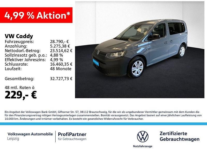 Second-hand VW Caddy Basis 116 CP (85 kW) 2024 Gri Monovolum