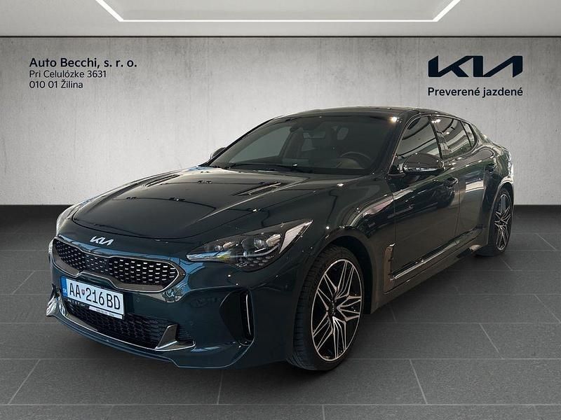 Grün Gebraucht 2023 Kia Stinger Limousine | 52.400 € (Teuer) - Bild 1/4