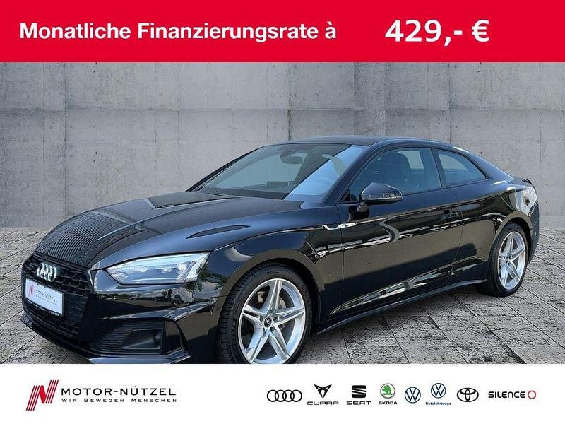 Mythosschwarz metallic Gebraucht 2021 Audi A5 Ambiente Coupé | 32.860 € (Guter Preis) - Bild 1/4