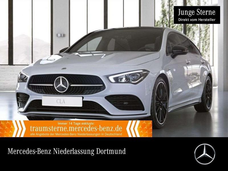 Polarweiß Gebraucht 2021 Mercedes CLA250e AMG Limousine | 27.490 € (Fairer Preis) - Bild 1/3
