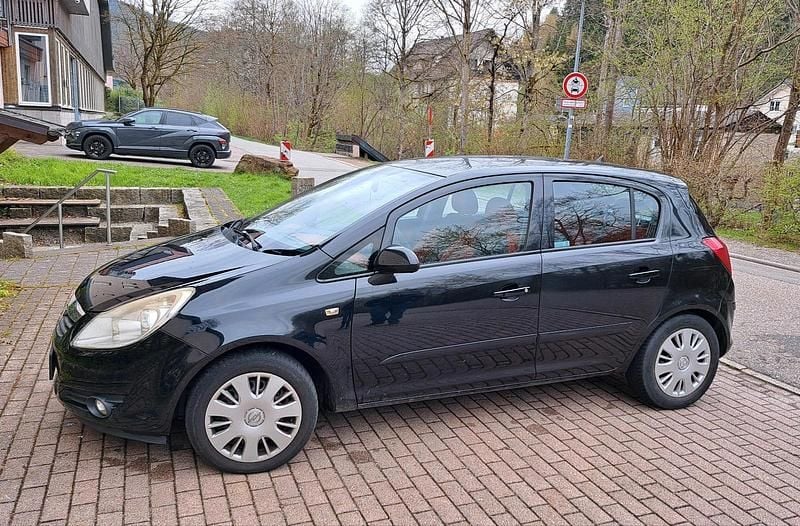 Usata Opel Corsa 2007 Nero Utilitaria