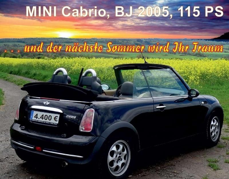 Schwarz Gebraucht 2005 Mini Cooper Cabriolet Cabrio | 4.400 € (Fairer Preis) - Bild 1/1