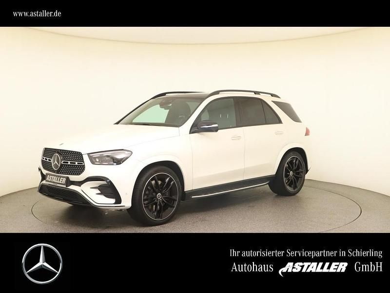 Manufaktur diamantweiß bright Gebraucht 2024 Mercedes GLE450 AMG AMG line SUV | 79.990 € (Fairer Preis) - Bild 1/4