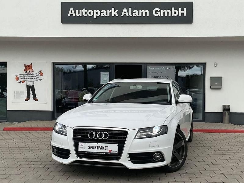 Weiß Gebraucht 2009 Audi A4 S-Line Kombi | 5.999 € (Guter Preis) - Bild 1/4