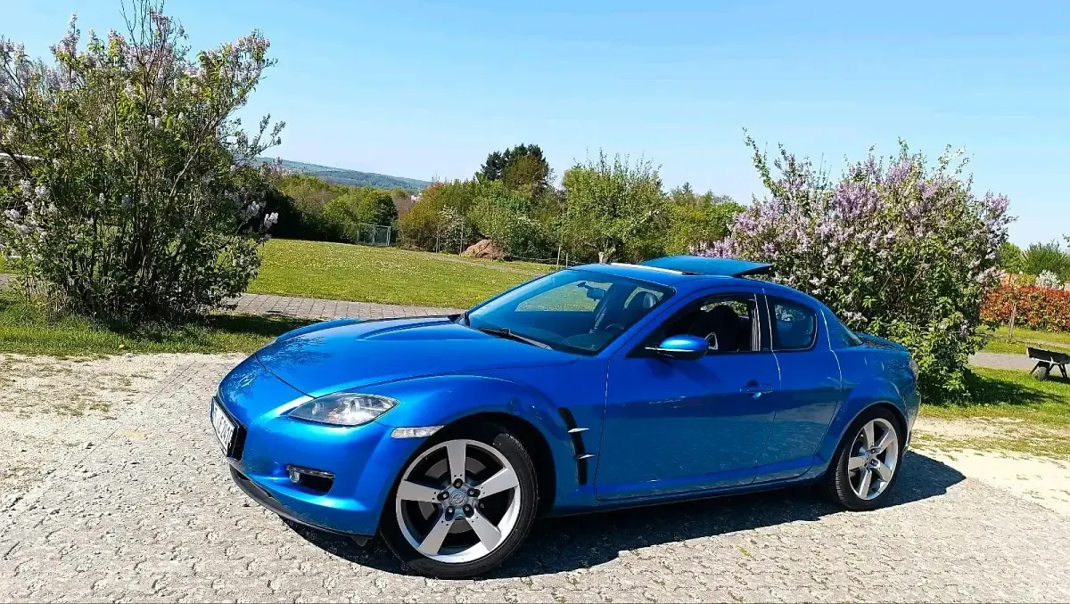 Używany Mazda RX8 192 KM (141 kW) 2007 Niebieski Sedan/Limuzyna