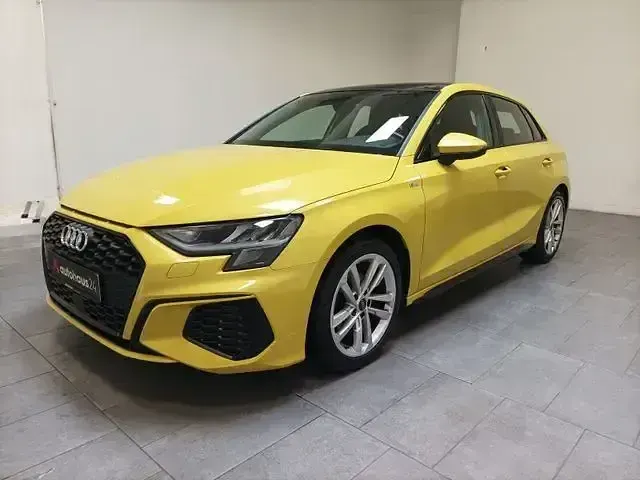 Gebraucht Audi A3 S-Line 110 PS (80 kW) 2021 Gelb Limousine