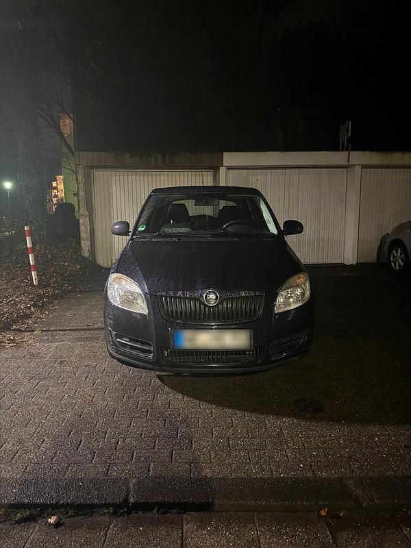 Gebraucht Skoda Fabia 70 PS (51 kW) 2008 Schwarz Limousine