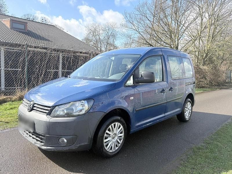 Gebraucht VW Caddy 75 PS (55 kW) 2013 Blau Van / Kleinbus