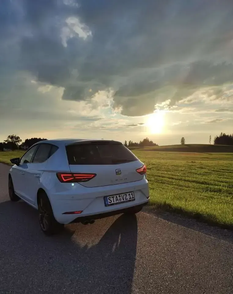 Gebraucht Seat Leon XCELLENCE 131 PS (96 kW) 2019 Weiß Kleinwagen