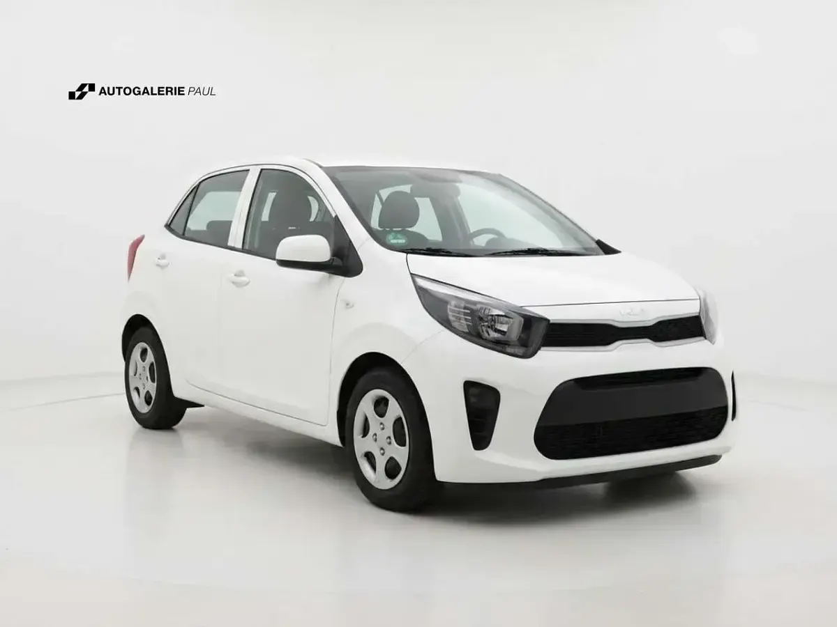 Gebraucht Kia Picanto Edition 7 67 PS (49 kW) 2021 (ud) schneeweiss Kleinwagen