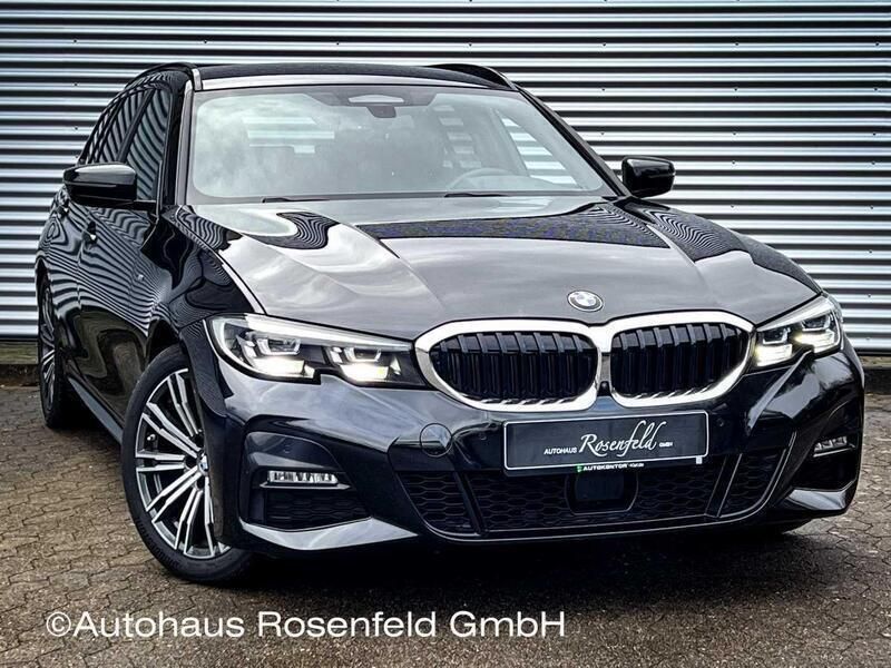 Schwarz Gebraucht 2021 BMW 320 M Sport Kombi | 33.290 € (Superpreis) - Bild 1/4