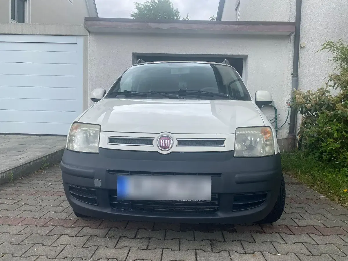 Gebraucht Fiat Panda 69 PS (50 kW) 2011 Weiß Kleinwagen