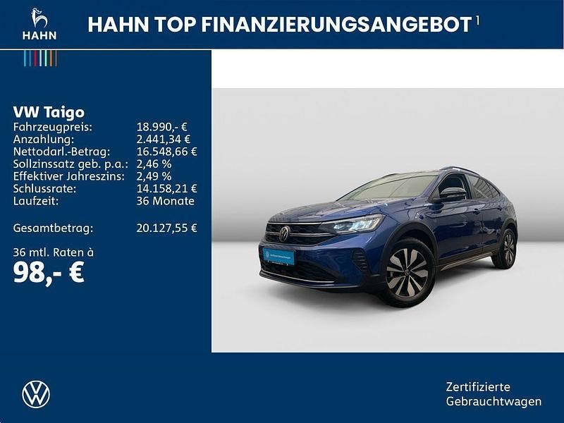 Gebraucht VW Taigo Goal 95 PS (69 kW) 2025 Blau SUV