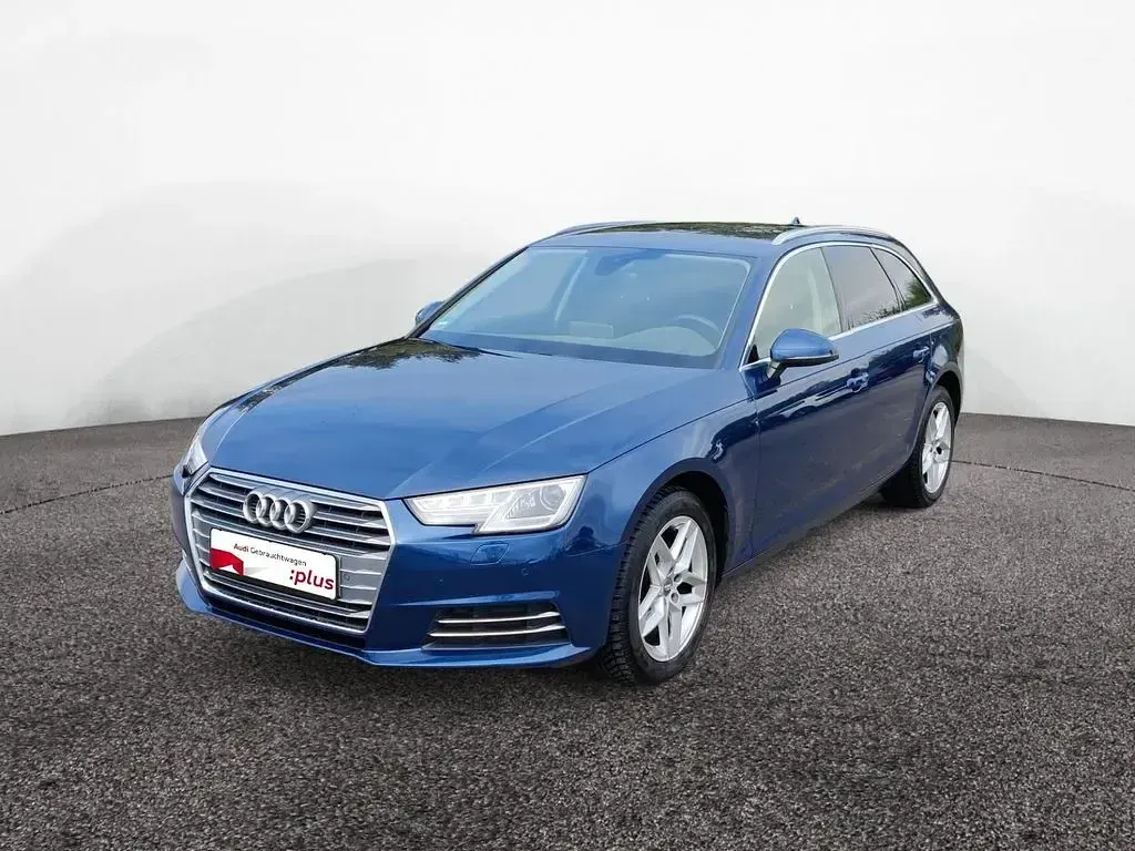 Gebraucht Audi A4 Sport 150 PS (110 kW) 2018 Scubablau metallic Kombi