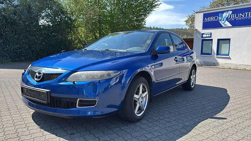 Blau Gebraucht 2007 Mazda 6 Exclusive Limousine | 2.450 € (Fairer Preis) - Bild 1/4