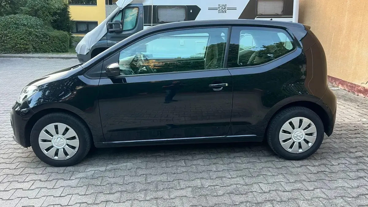 Gebraucht VW up! move up! 60 PS (44 kW) 2019 Schwarz Kleinwagen