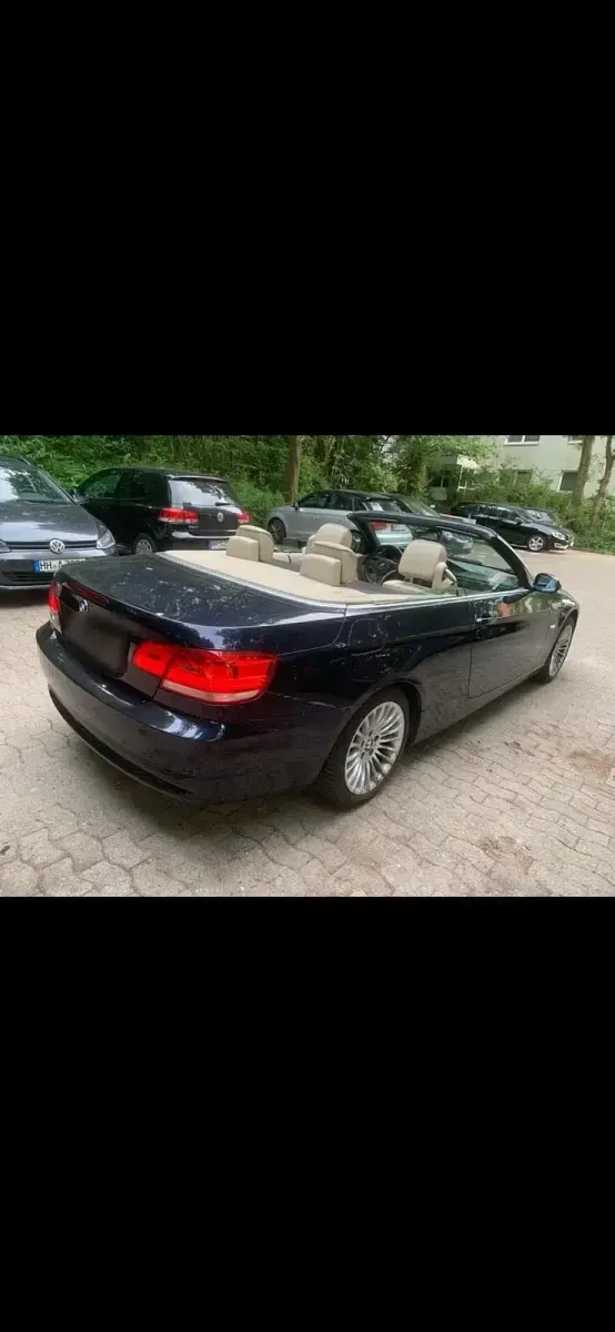 Gebraucht BMW 325 Cabriolet Sport Line 197 PS (144 kW) 2008 Schwarz Cabrio