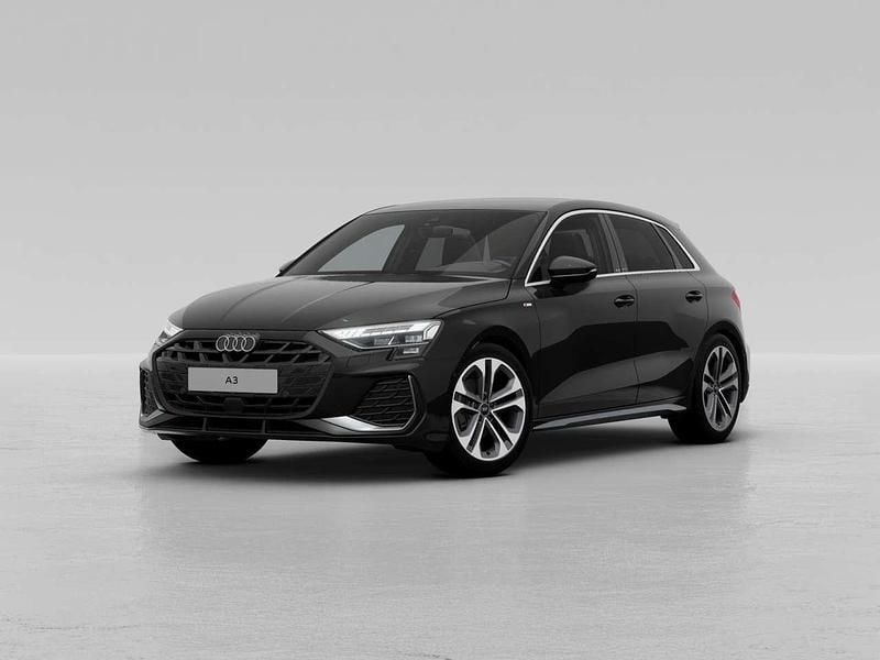 Mythosschwarz metallic Gebraucht 2024 Audi A3 S-Line Limousine | 36.400 € (Guter Preis) - Bild 1/3