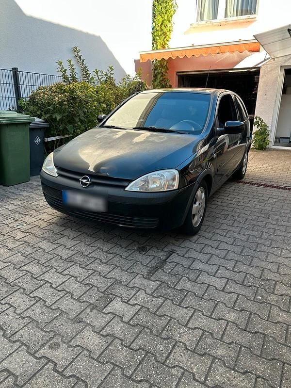 Schwarz Gebraucht 2001 Opel Corsa Coupé | 450 € (Superpreis) - Bild 1/4