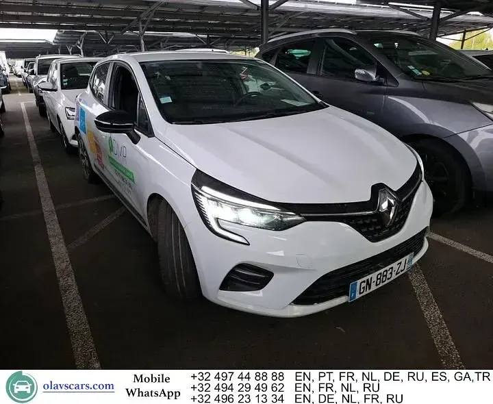 Usata Renault Clio V Evolution 65 CV (47 kW) 2023 Bianco Berlina