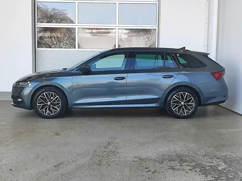 Gebraucht Skoda Octavia Clever 150 PS (110 kW) 2021 Quarzgrau metallic Kombi