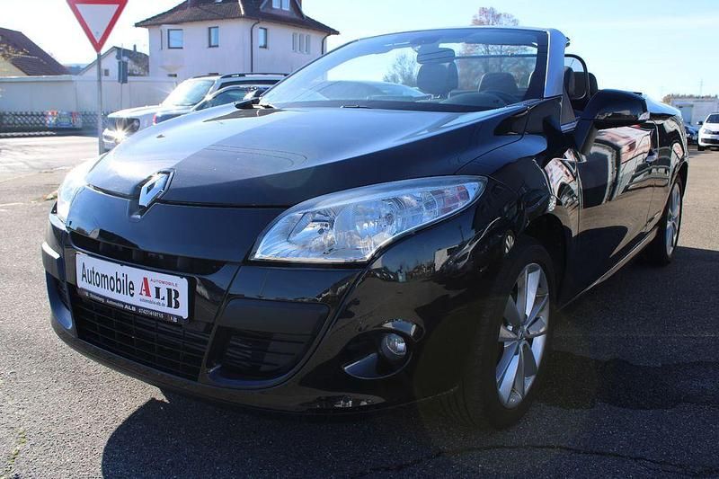 Schwarz Gebraucht 2010 Renault Mégane Cabriolet Luxe Cabrio | 4.490 € (Fairer Preis) - Bild 1/4